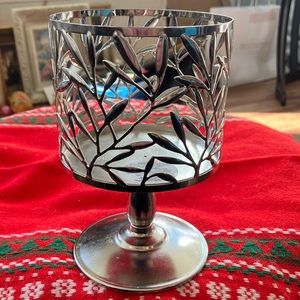 Bath & Body Works metal pedestals candle holder